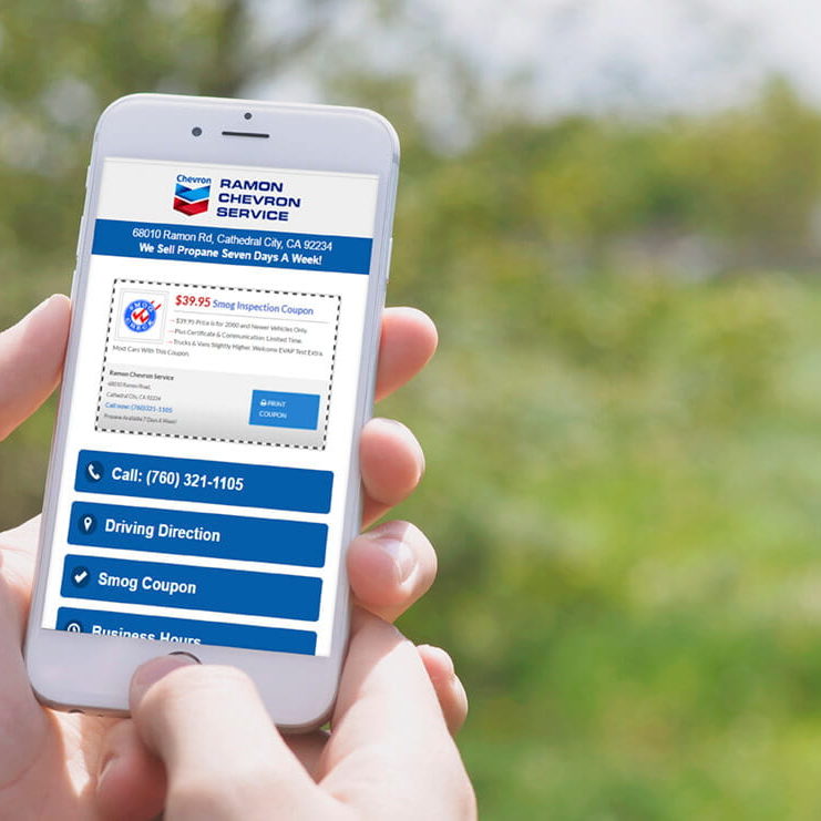 Ramon Chevron Service - Smog Apps Services